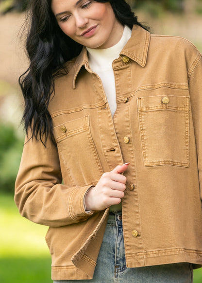 Kut From the Kloth® Barb Carmel Jacket FF Layering Essentials