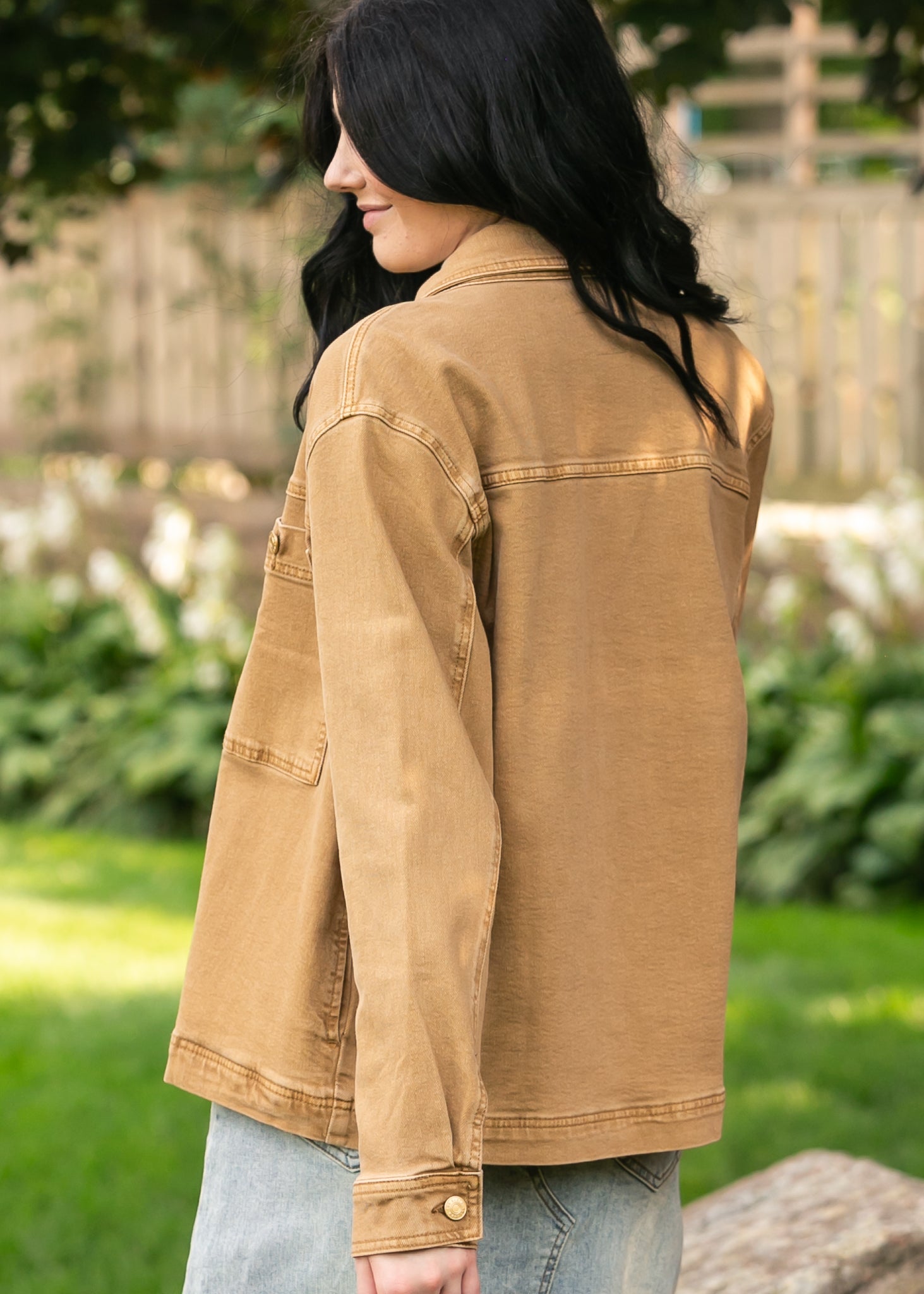 Kut From the Kloth® Barb Carmel Jacket FF Layering Essentials