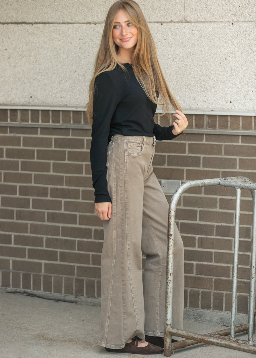 Kut From the Kloth® Meg High Rise Wide Leg Jeans FF Pants