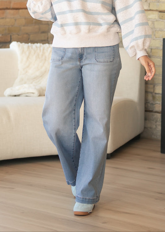 Kut From the Kloth® Meg High Rise Wide Leg Pants FF Pants