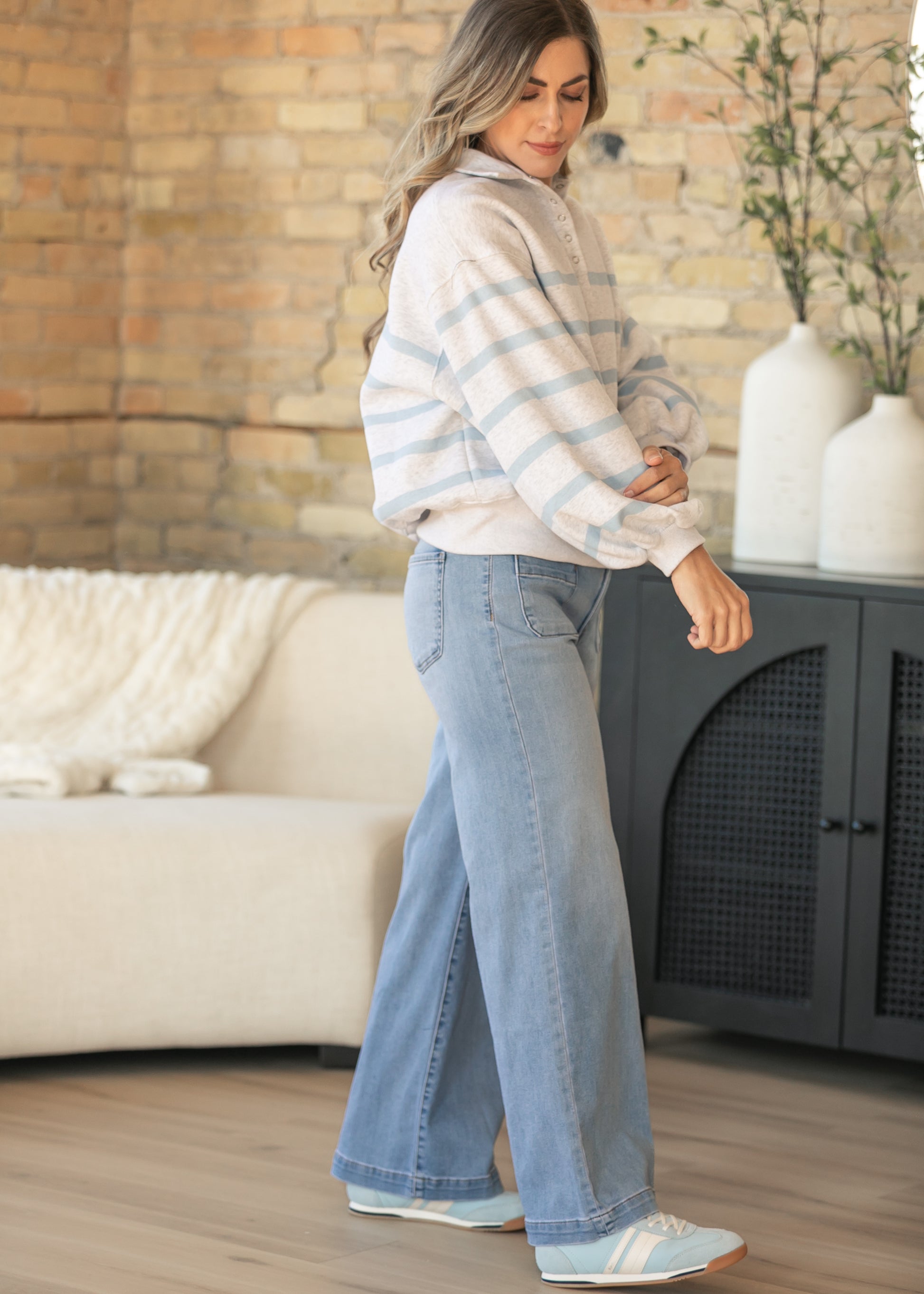 Kut From the Kloth® Meg High Rise Wide Leg Pants FF Pants
