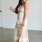 Kyara Smocked Sleeveless Maxi Dress FF Dresses