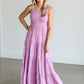 Kyara Smocked Sleeveless Maxi Dress FF Dresses