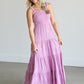Kyara Smocked Sleeveless Maxi Dress FF Dresses