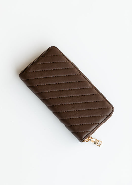 Kylie Multi-Compartment Quilted Wallet Accessories