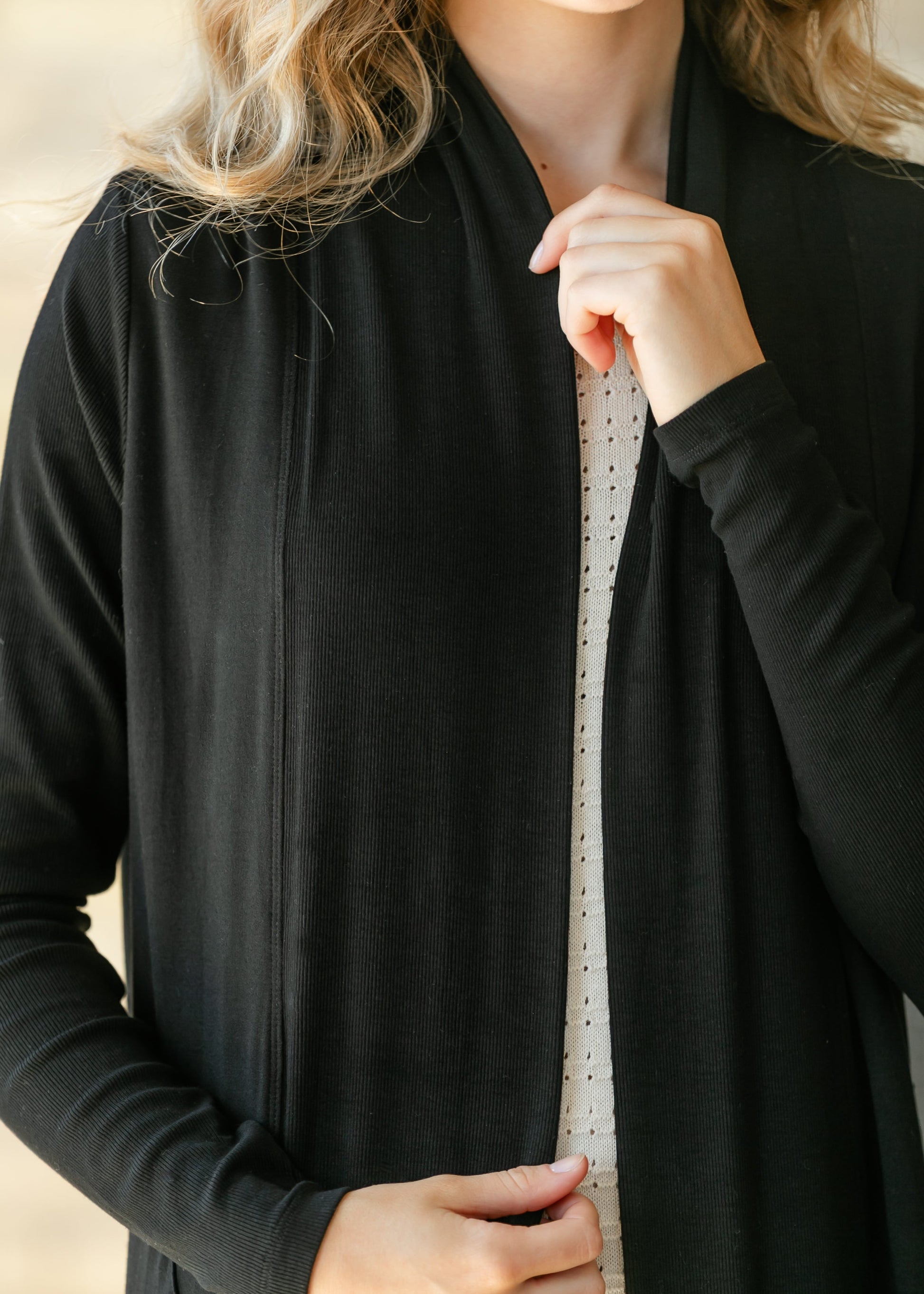 Kylin Open Front Cardigan IC Layering Essentials