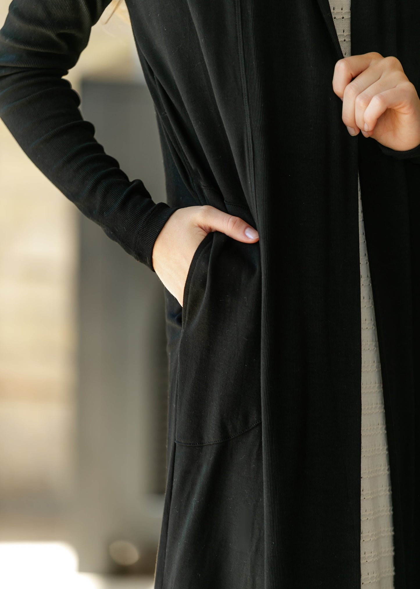 Kylin Open Front Cardigan IC Layering Essentials