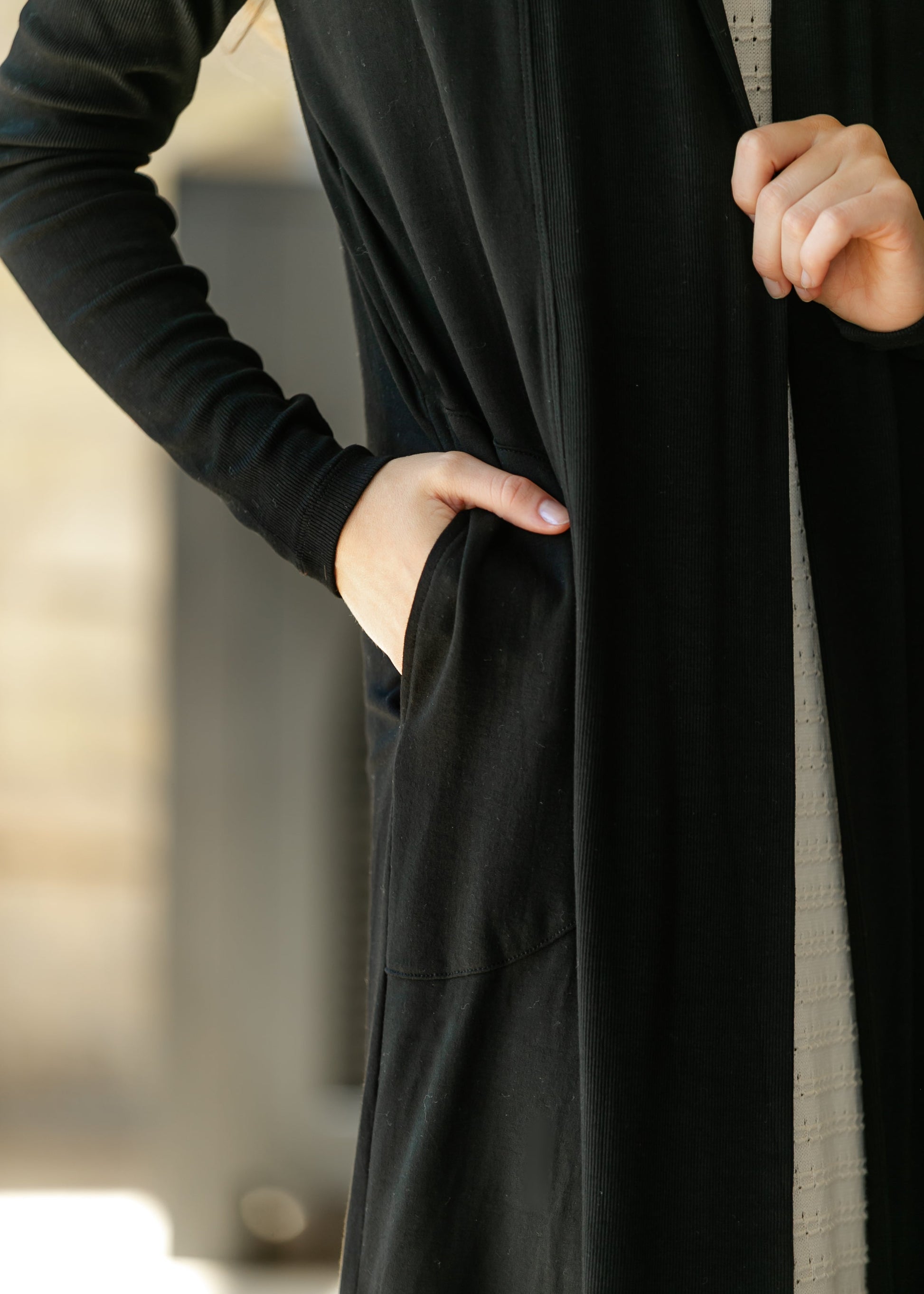 Kylin Open Front Cardigan IC Layering Essentials
