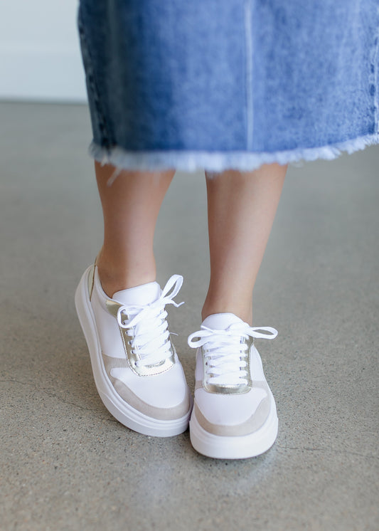 Lace-up Platform Sneakers Shoes
