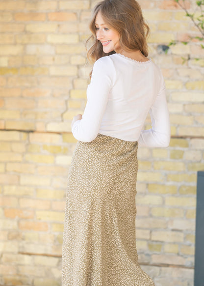 Laced Boat Neck Long Sleeve Top FF Tops