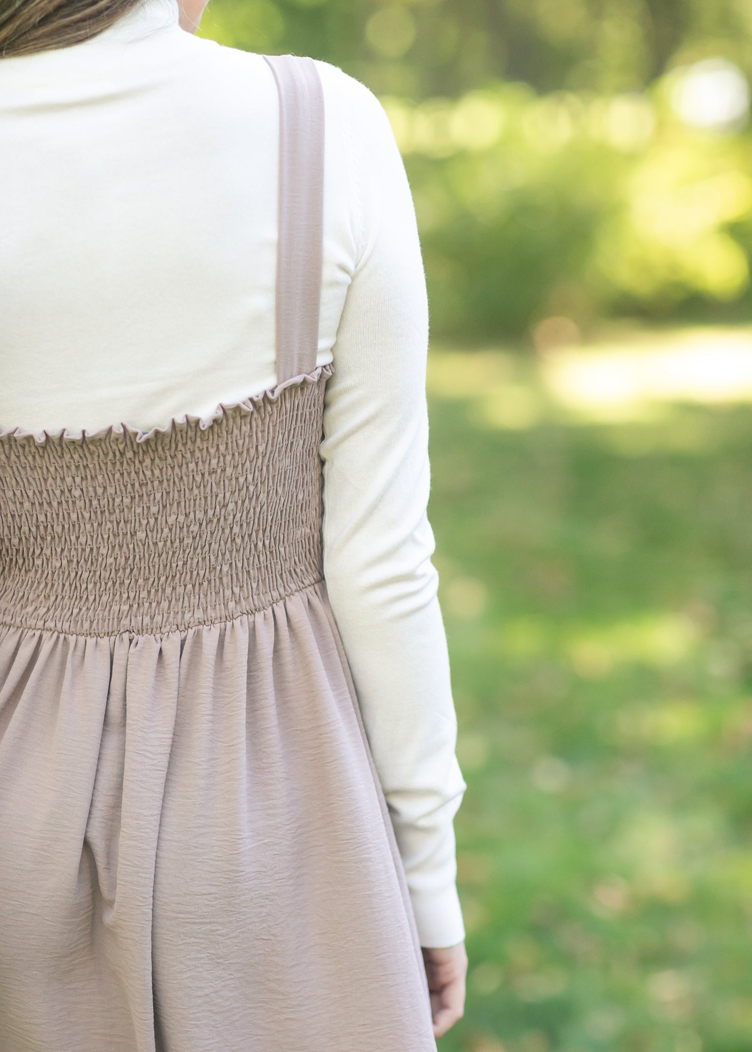 Laken Smocked Back Midi Dress IC Dresses