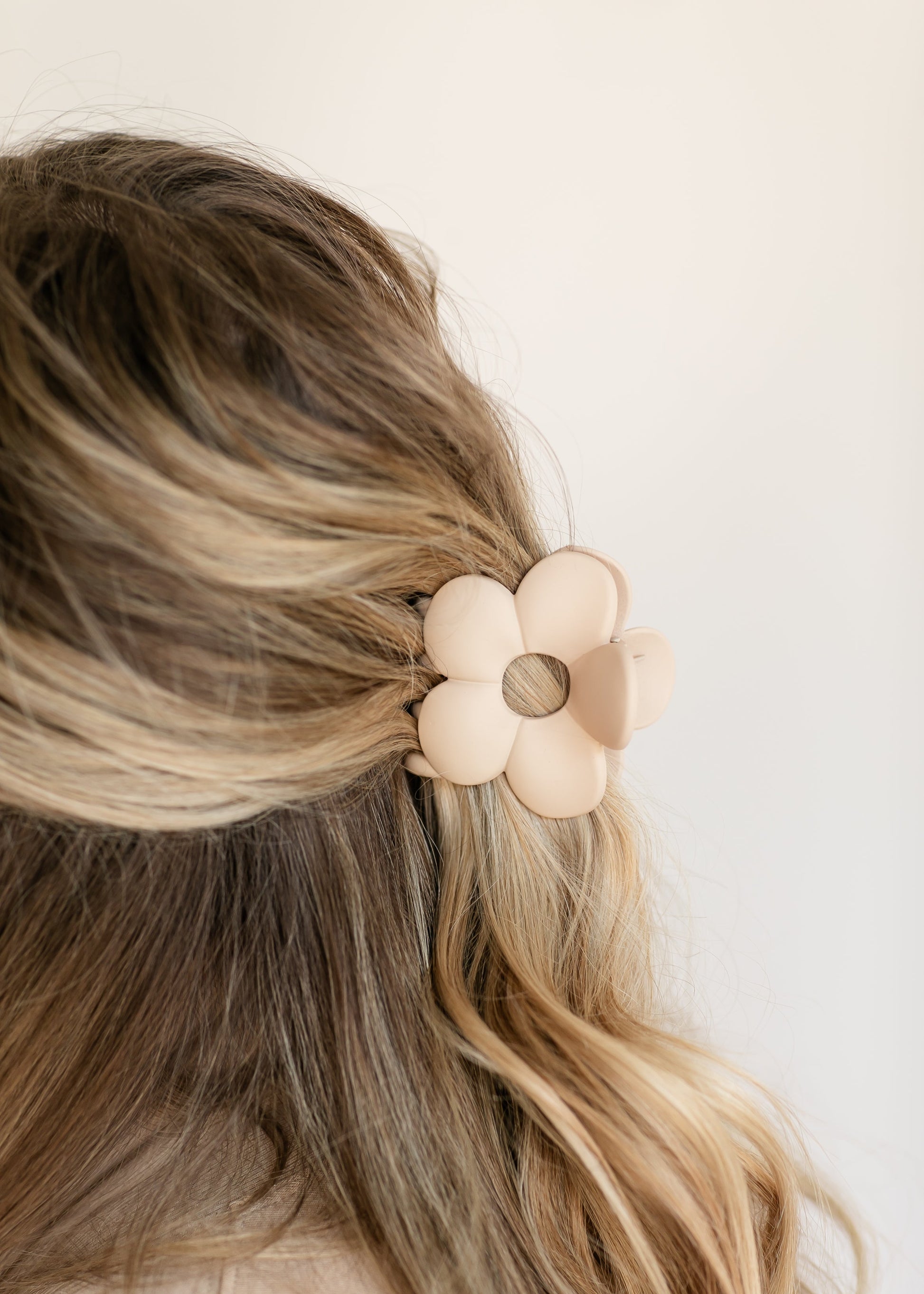 Large Flower Claw Hair Clip Accessories