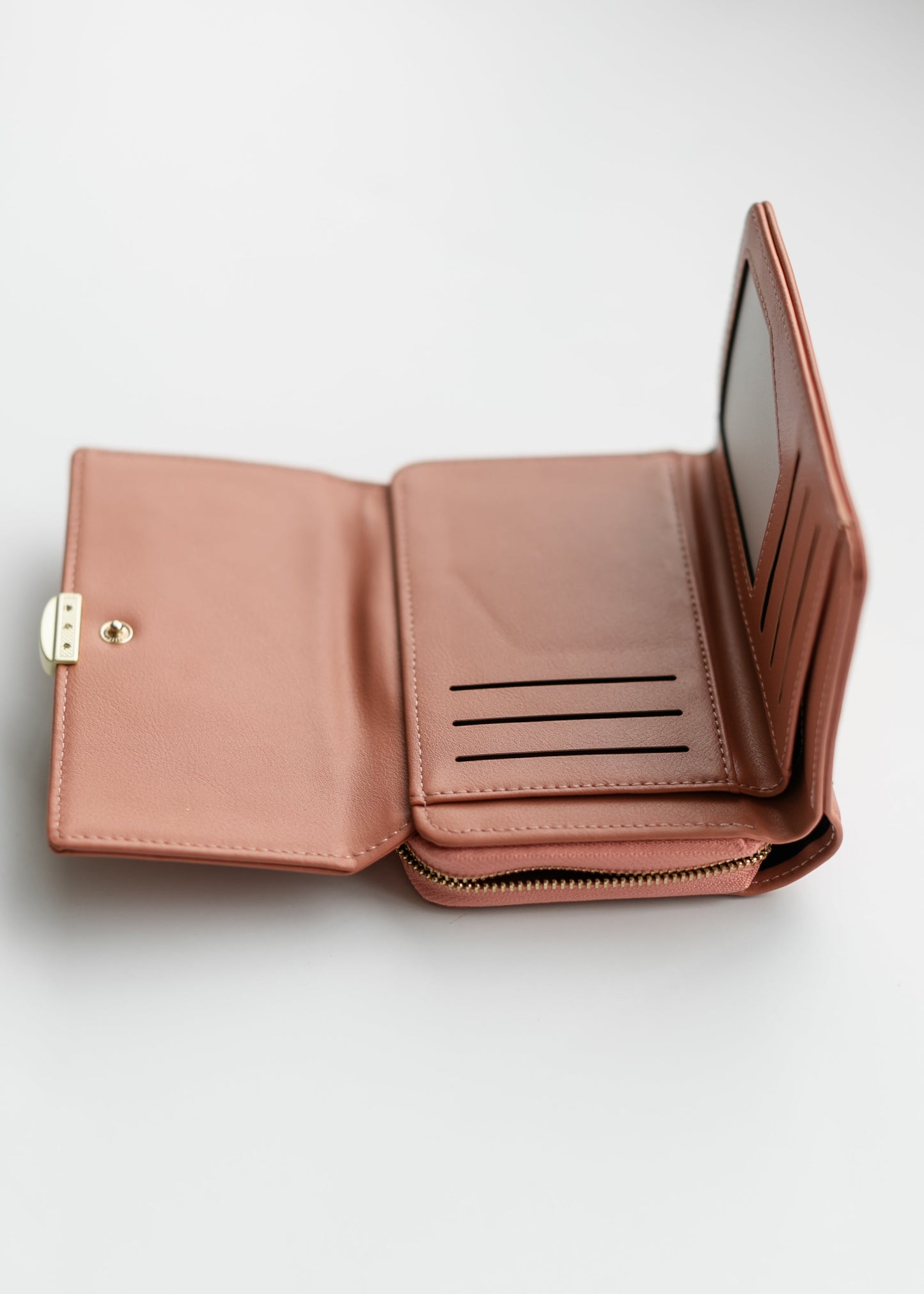 Large Multifunctional Zippered Wallet Accessories