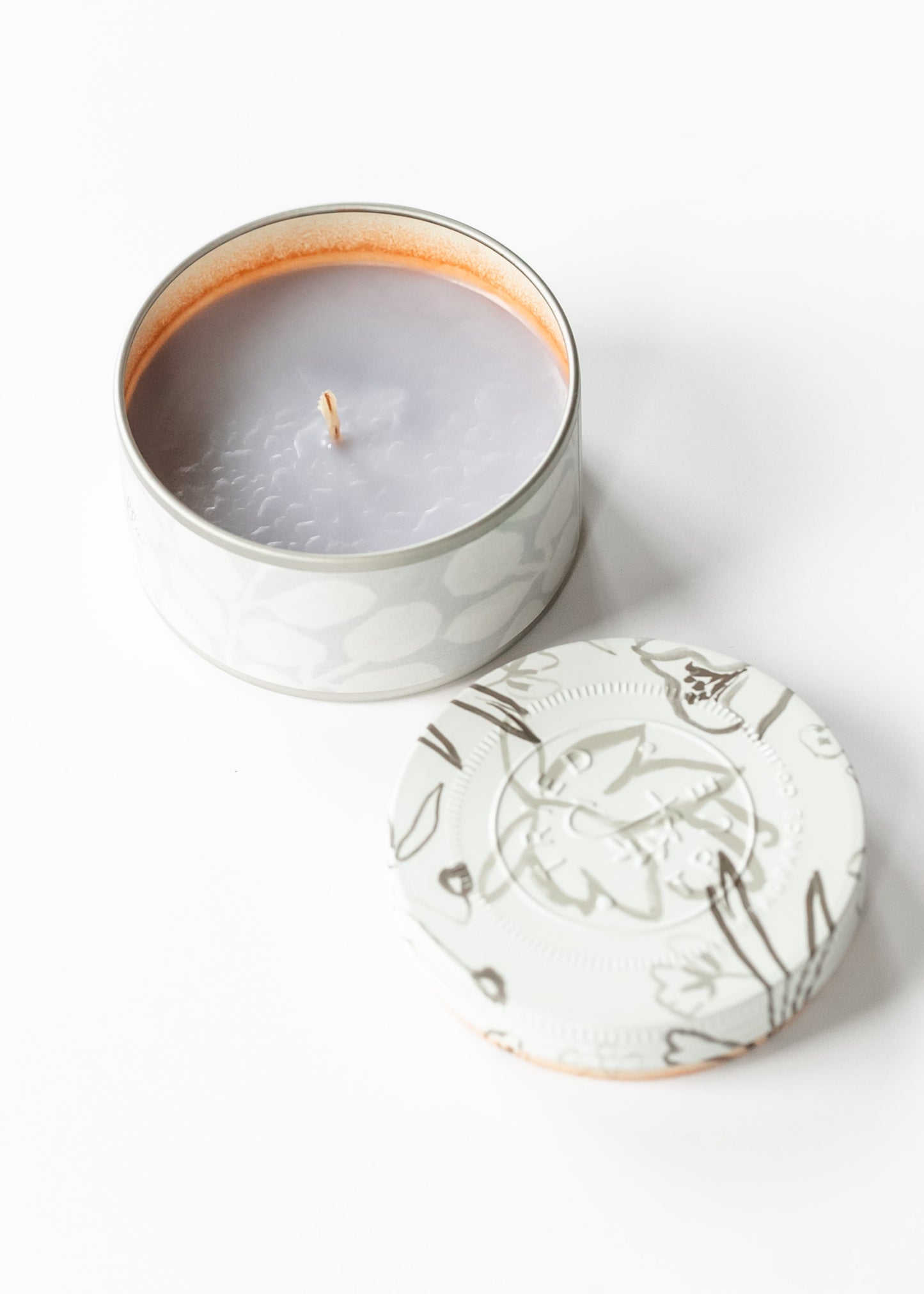 Lavender Vanilla Small Tin Candle FF Home + Lifestyle