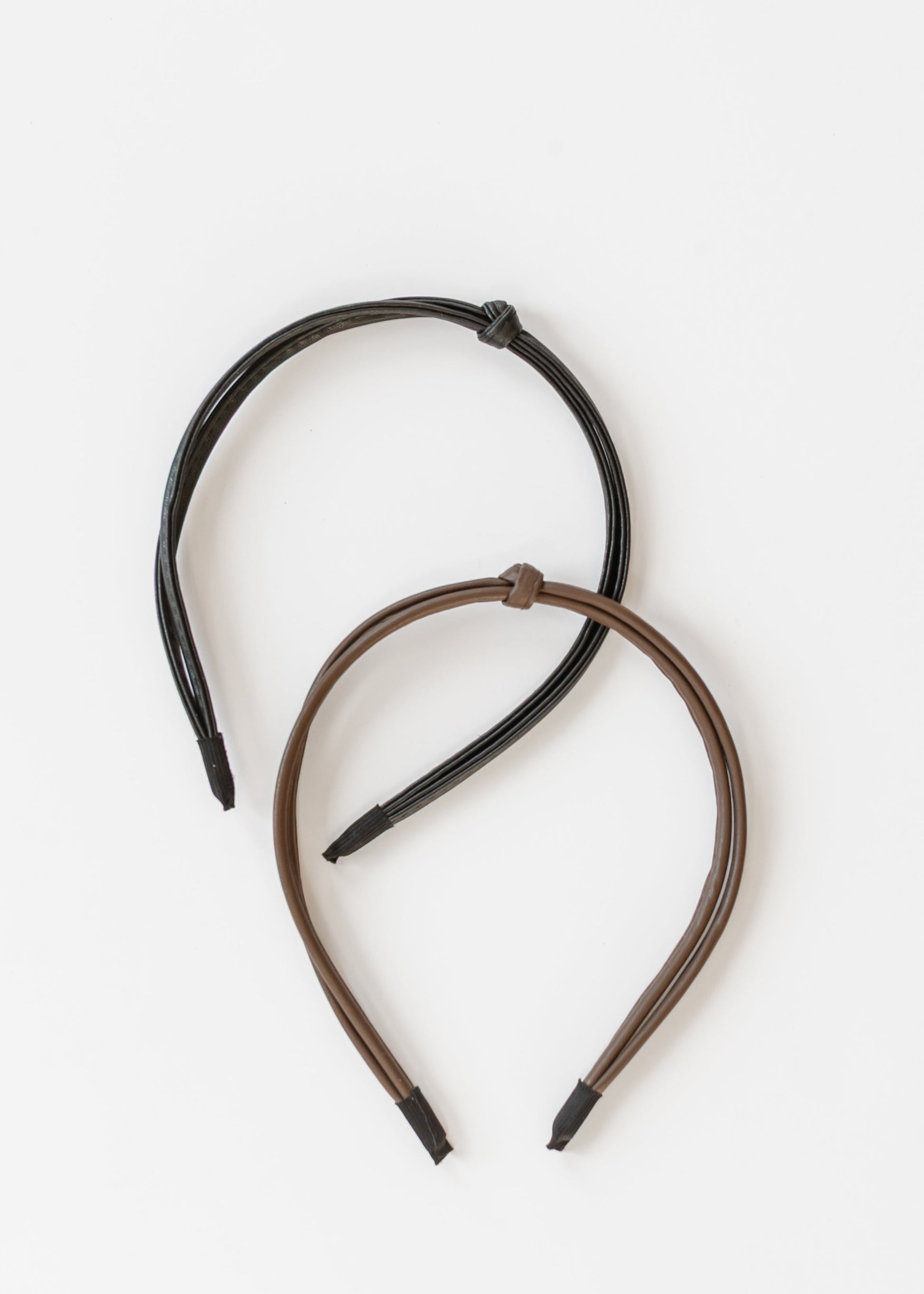 Leather Knot Headband Accessories