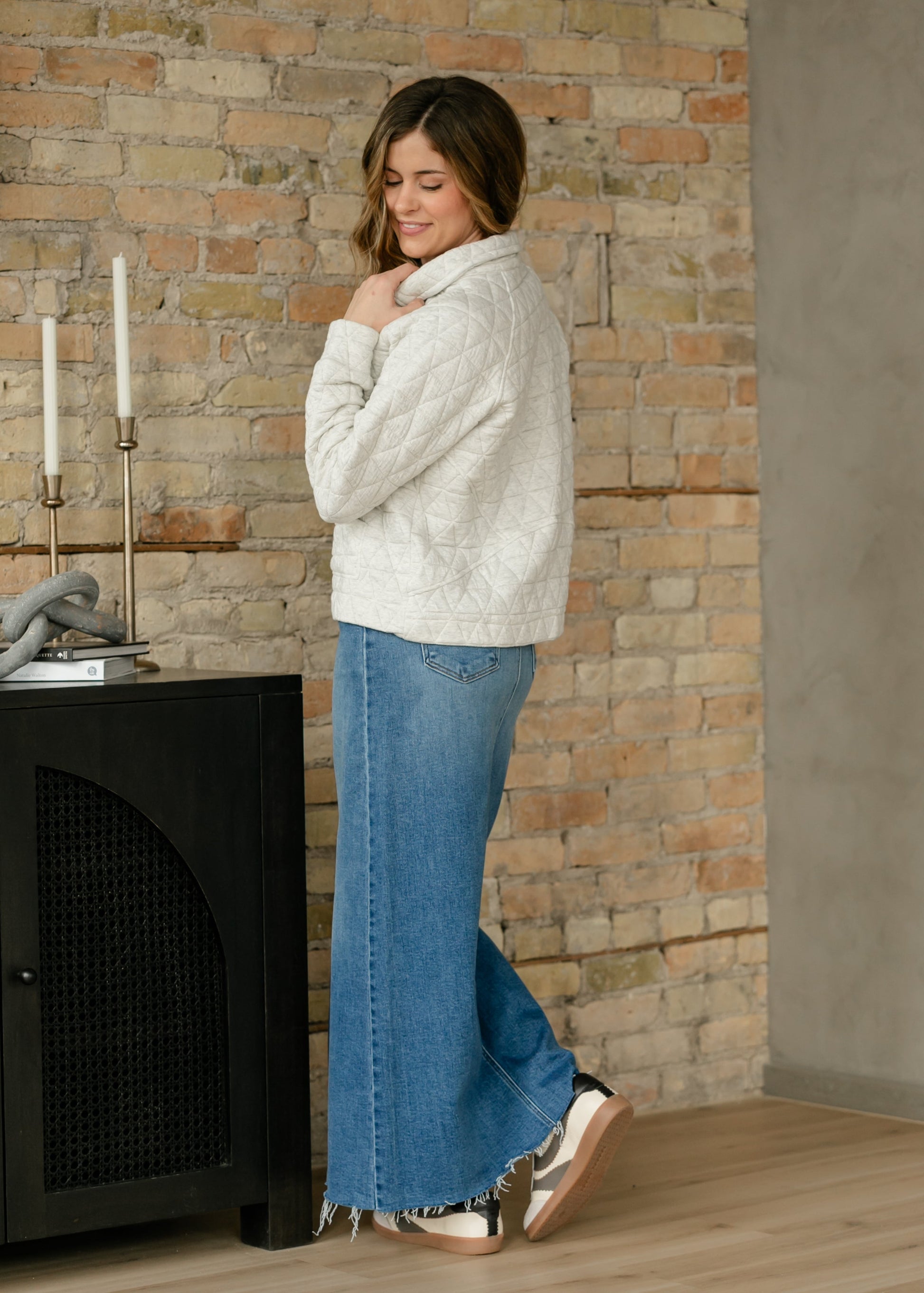 Lee A-Line Raw Hem Maxi Skirt IC Skirts