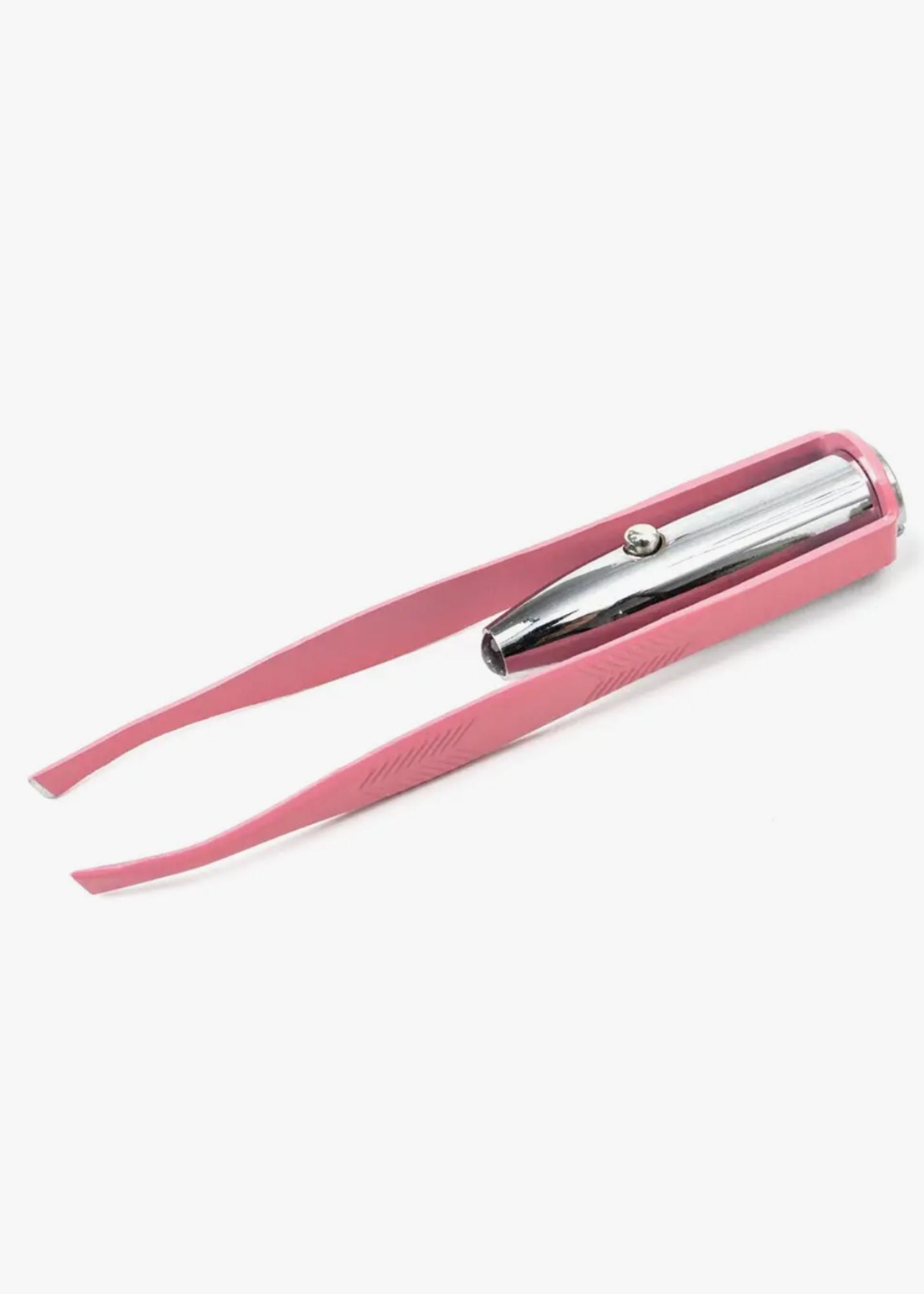 Light Up Stainless Steel Tweezers Gifts Pink