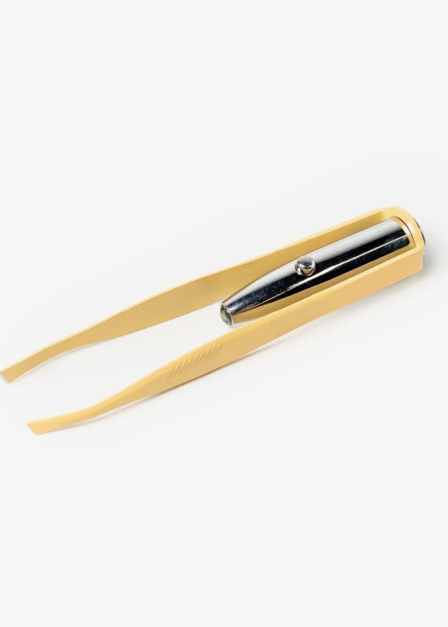 Light Up Stainless Steel Tweezers Gifts Yellow