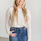 Lightweight Crewneck Pullover Sweater FF Tops