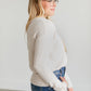 Lightweight Crewneck Pullover Sweater FF Tops