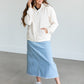 Lightweight Quilted Zip-up Hoodie FF Tops