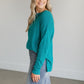 Lightweight Waffle Crewneck Sweater FF Tops
