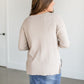 Lightweight Waffle Crewneck Sweater FF Tops