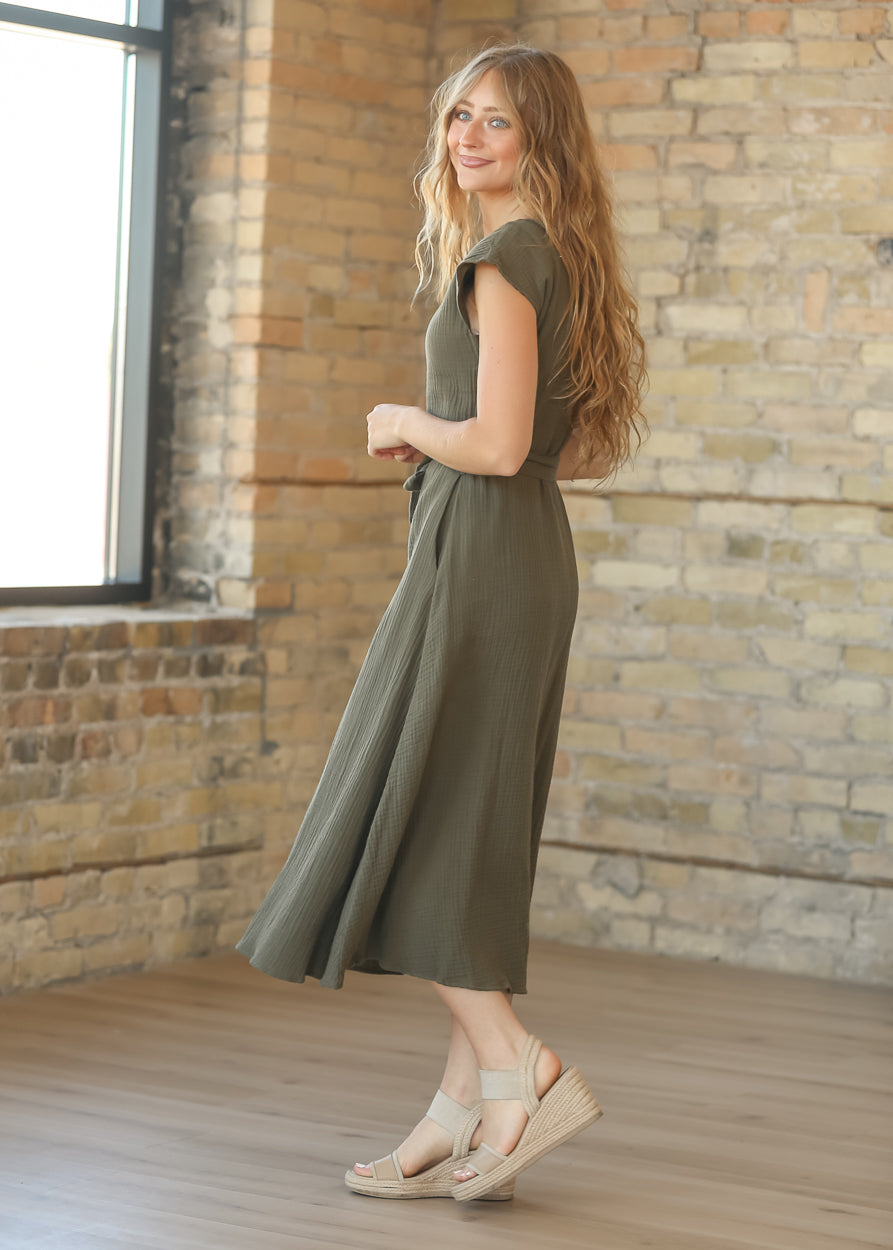 Inherit® Modest Midi Dress | Lily