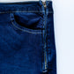 Linda Dark Denim A-Line Long Denim Skirt IC Skirts