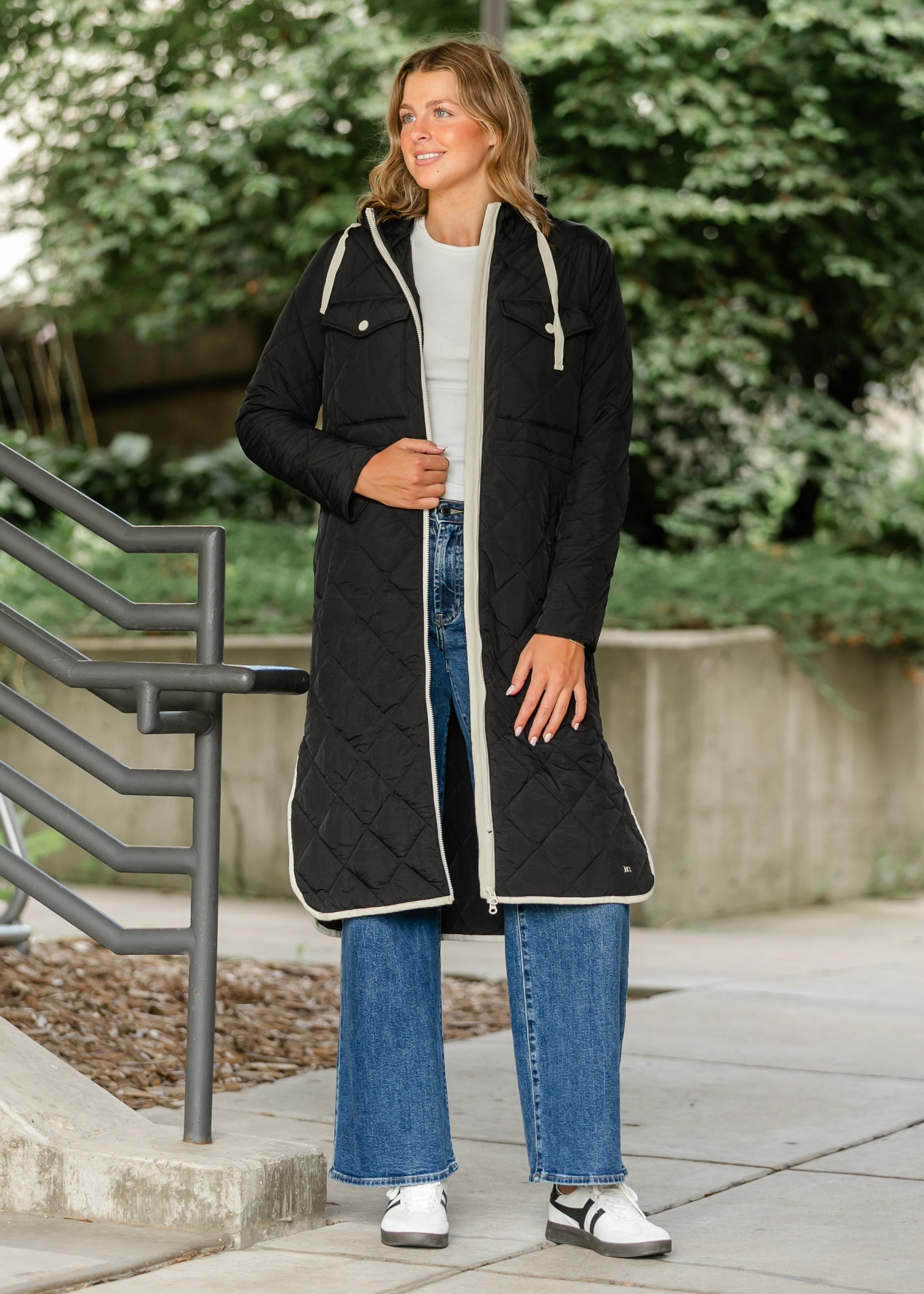 Long Quilted Jacket FF Layering Essentials
