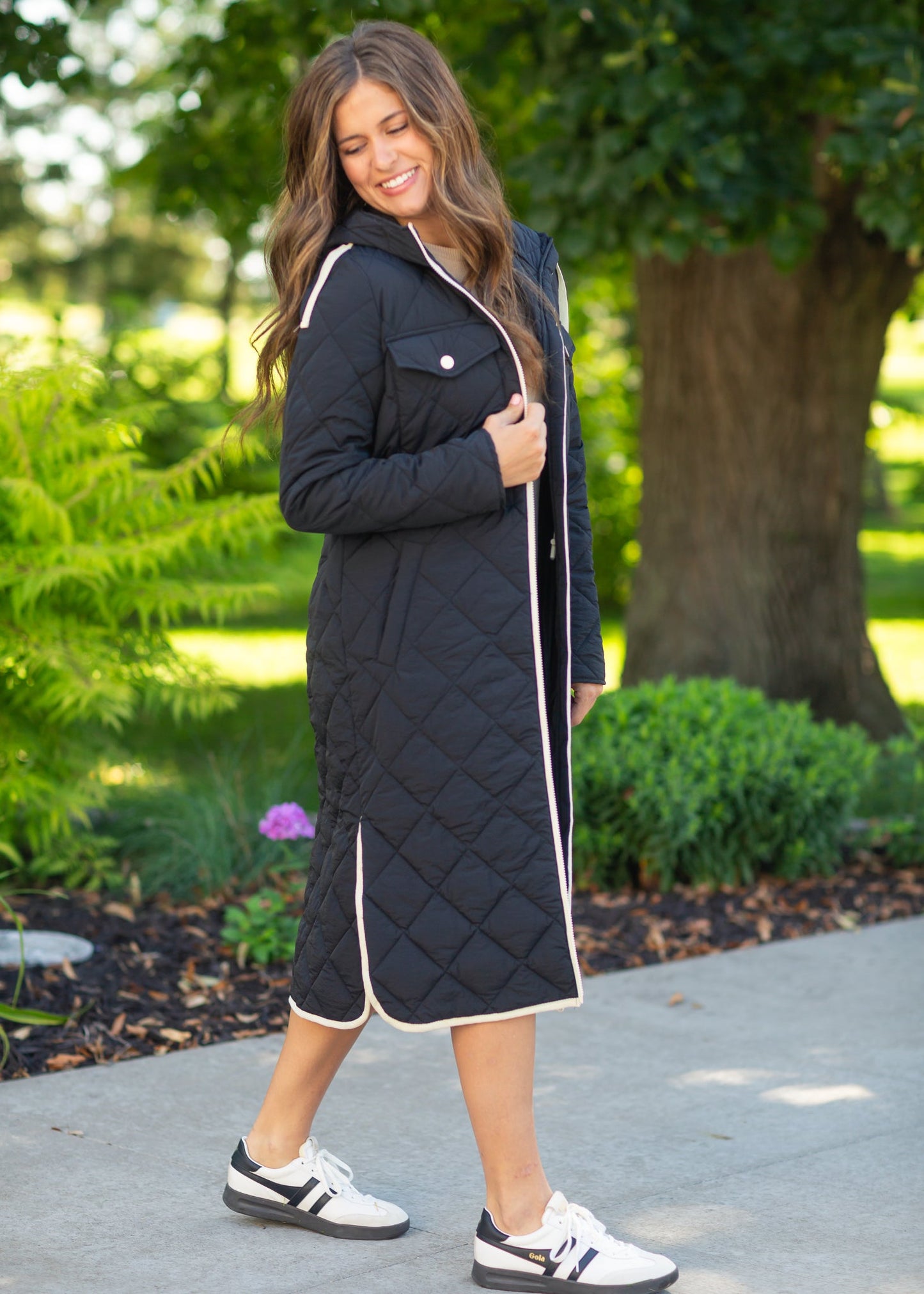 Long Quilted Jacket FF Layering Essentials