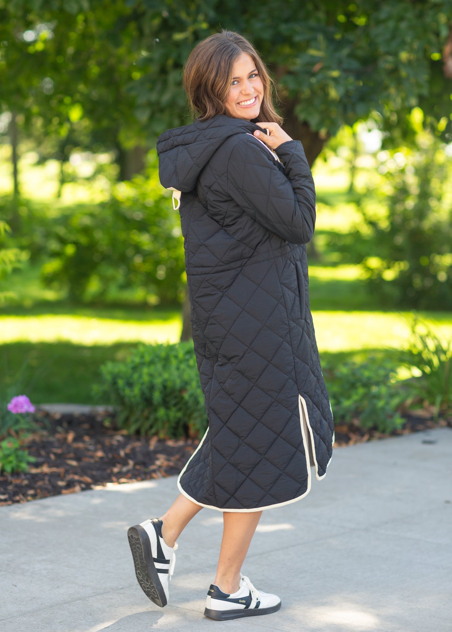 Long Quilted Jacket FF Layering Essentials