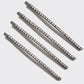 Long Rhinestone Bobby Pins 4 pcs Set Accessories
