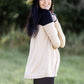 Long Sleeve Color Block Taupe + Black Top - FINAL SALE FF Tops