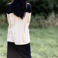 Long Sleeve Color Block Taupe + Black Top - FINAL SALE FF Tops