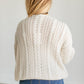 Loose Knit V-neck Sweater FF Tops