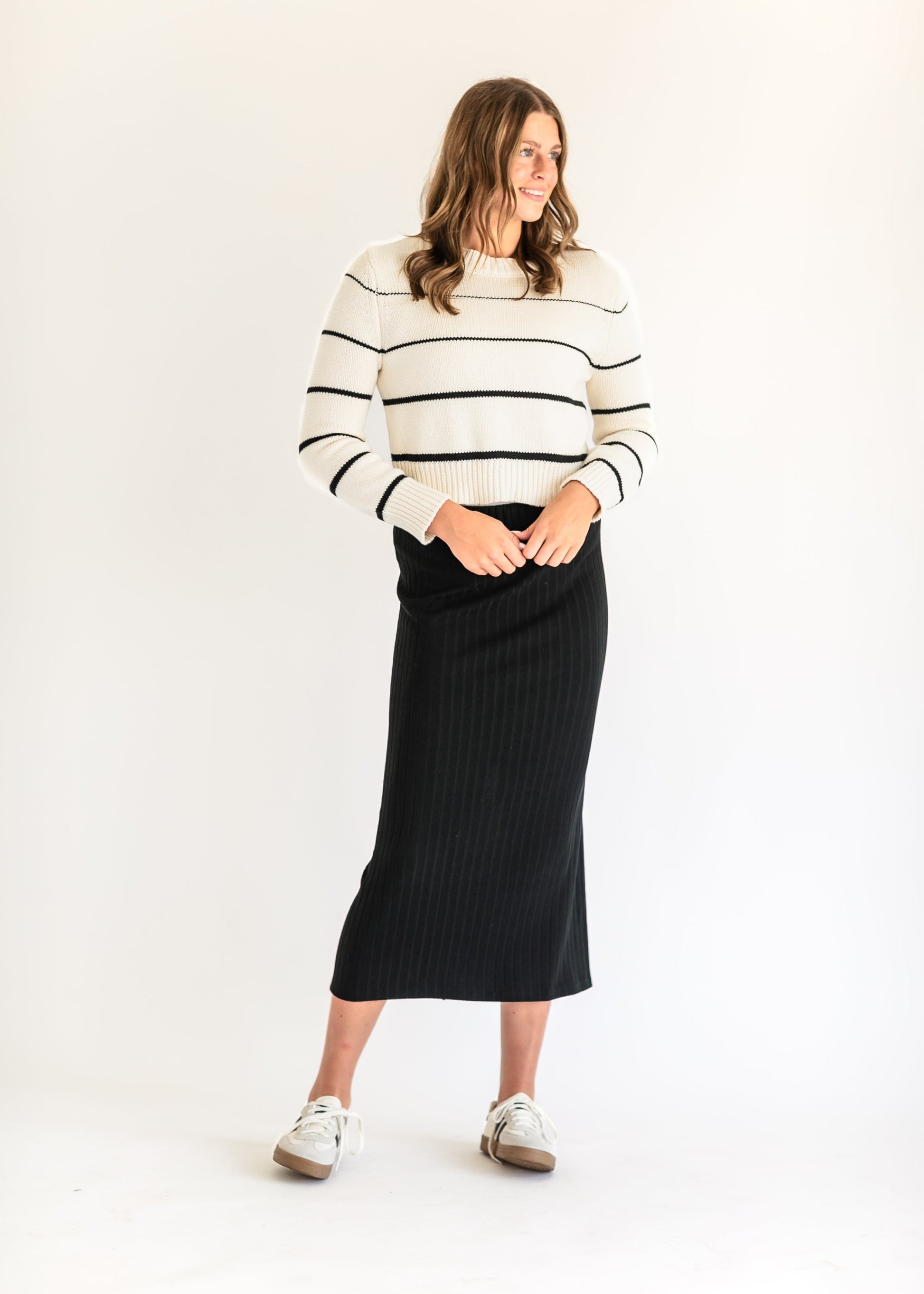 Louisa Ribbed Maxi Skirt FINAL SALE – Inherit - Main Image