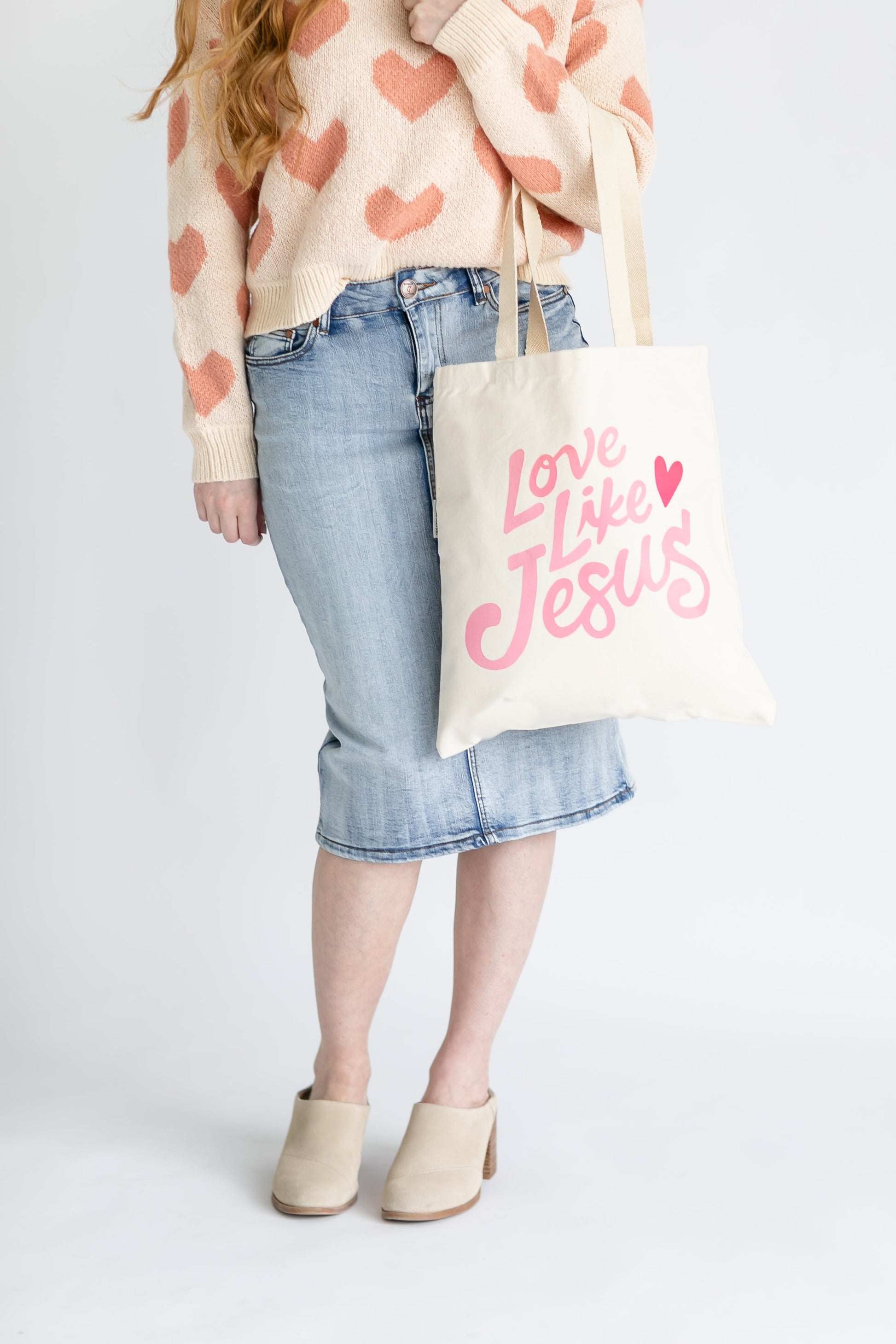 Love Like Jesus Tote Bag Accessories