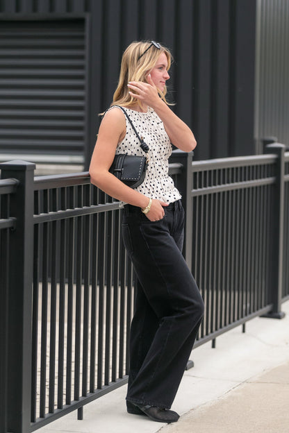 Low Rise Slouch Jeans FF Pants