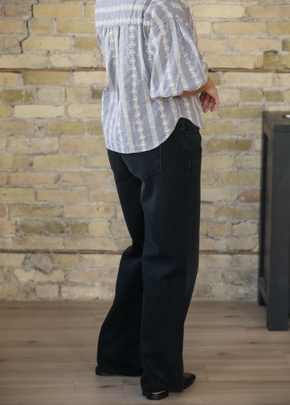 Low Rise Slouch Jeans FF Pants