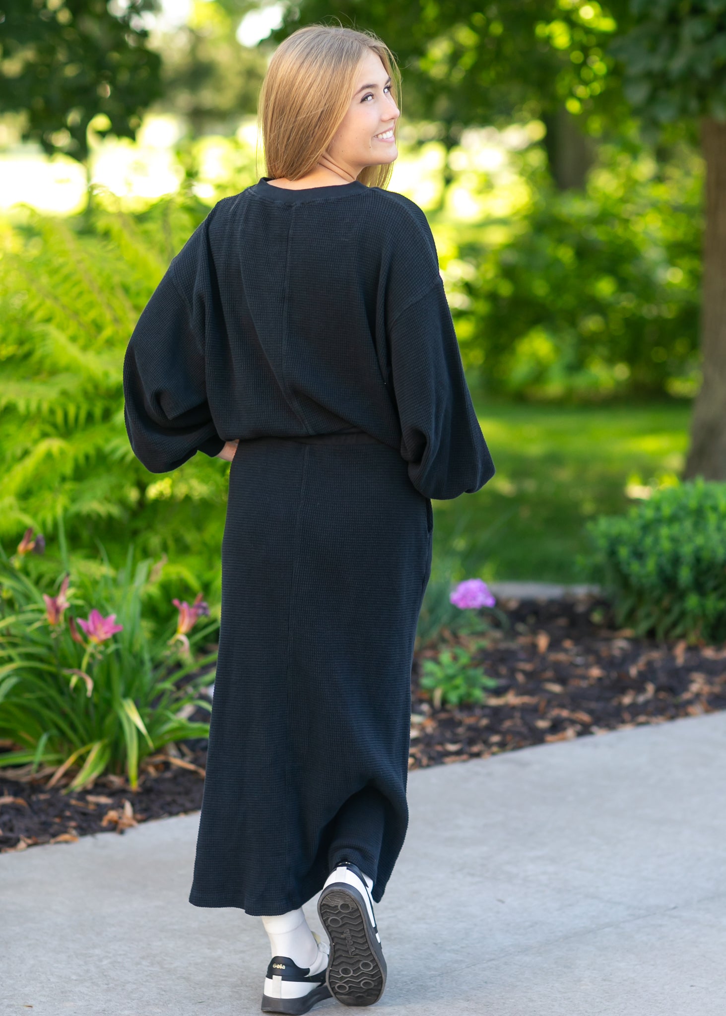Lynette Waffle Thermal V-Neck Set (Copy) IC Tops