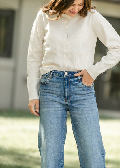 Lyra Cardigan with Front Pocket FF Tops