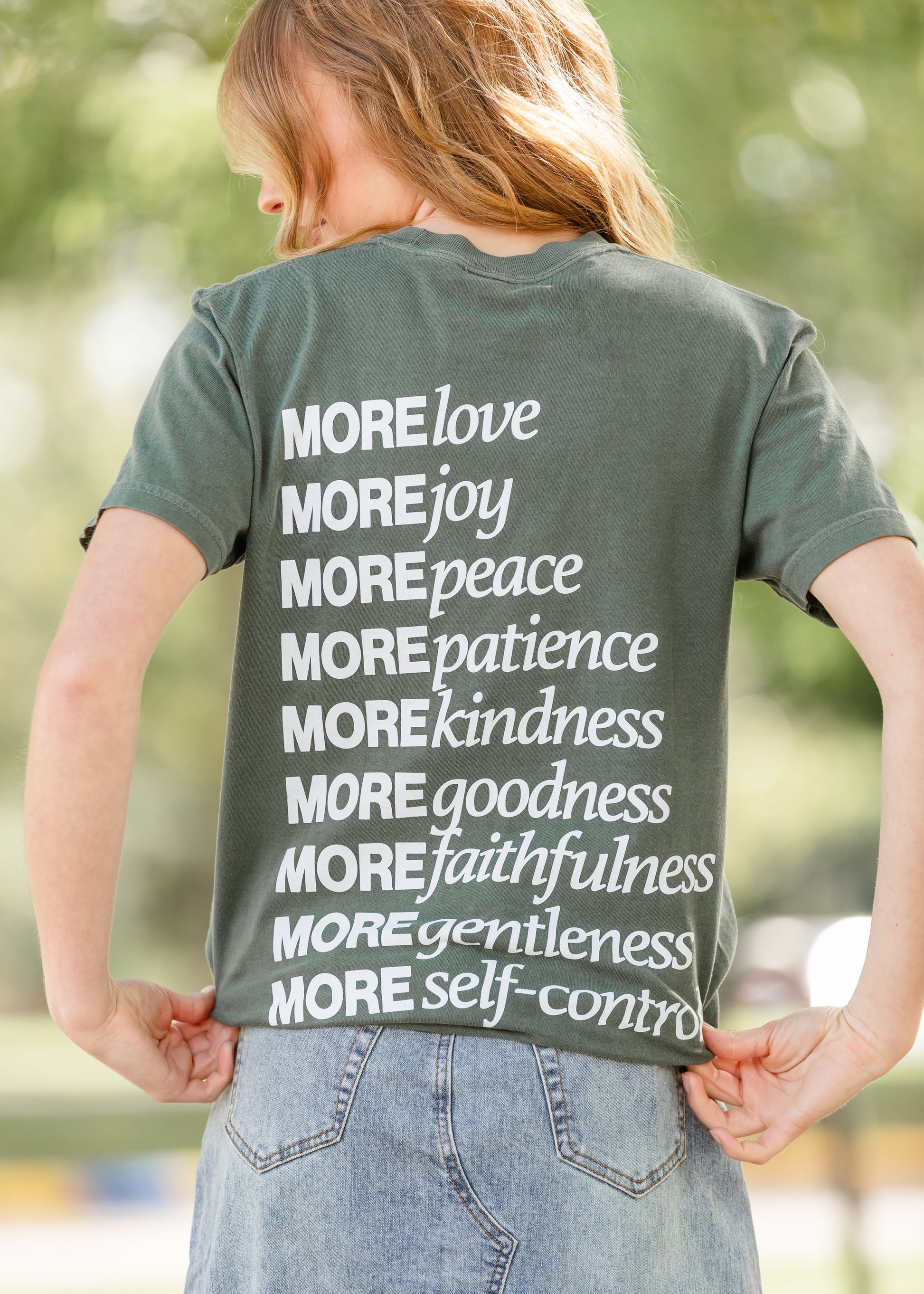 Made for More Christian Graphic T-shirt FF Tops