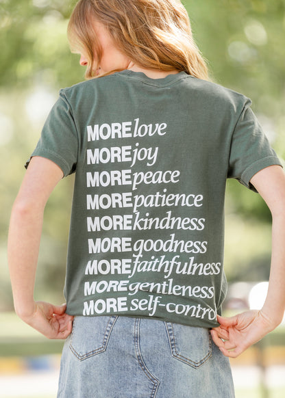 Made for More Christian Graphic T-shirt FF Tops