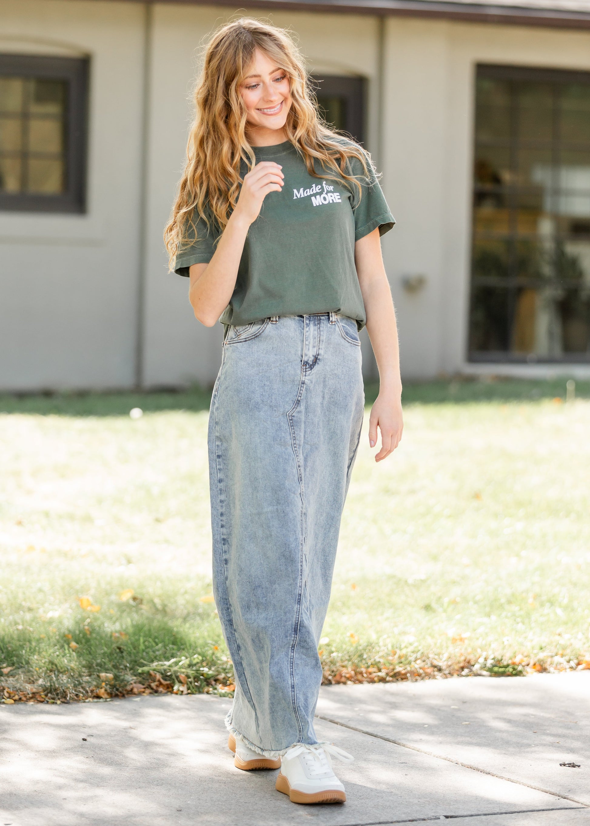 Made for More Christian Graphic T-shirt FF Tops