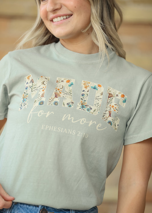 Made For More Floral Graphic T-Shirt FF Tops