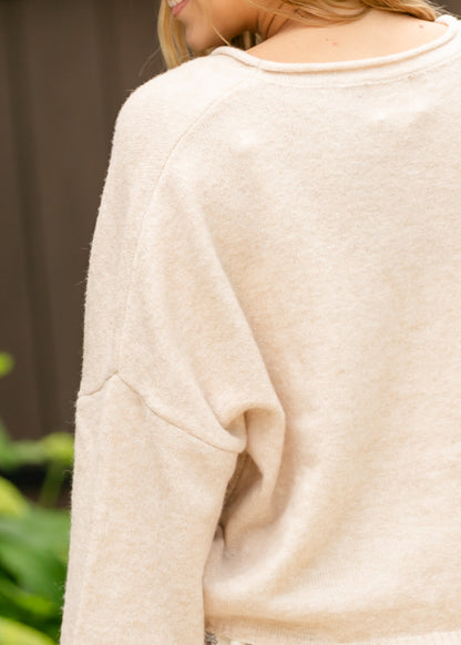 Maia V-neck Button Cardigan FF Tops
