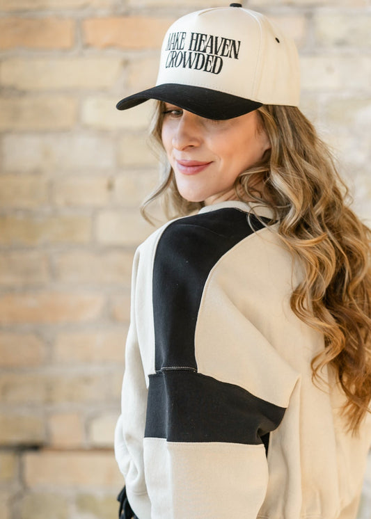 Make Heaven Crowded Embroidered Hat Accessories