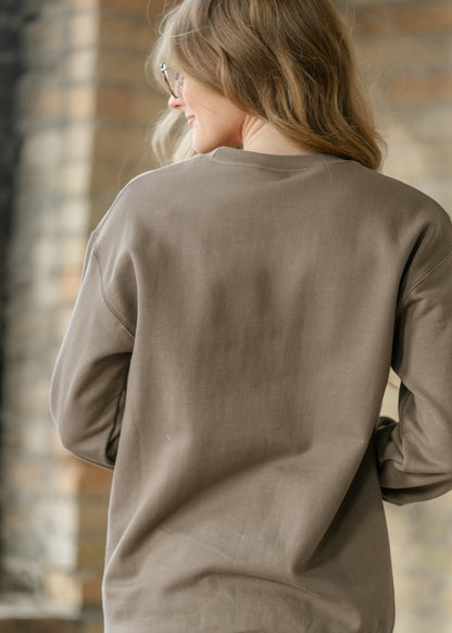 Make Heaven Crowded Pullover Sweatshirt FF Tops