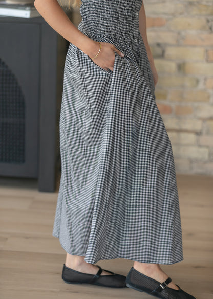 Margaret Button Front Midi Dress FF Dresses